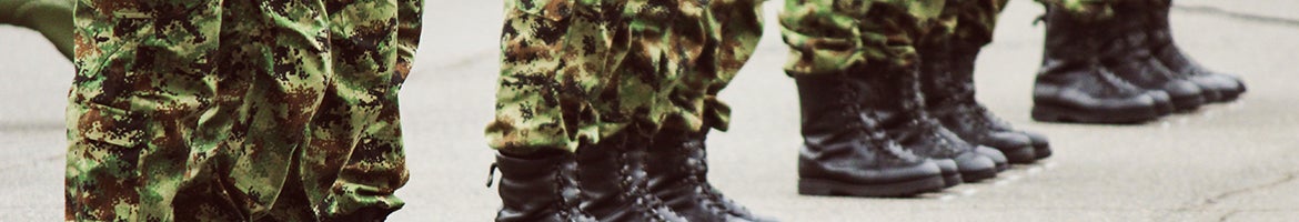 military uniform boots